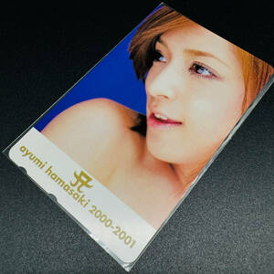 テレカ 浜崎あゆみ ayumi hamasaki 2000-2001 未使用 テレホンカード 50度数 コレクション コレクター 希少 レア 歌手 女性 6752