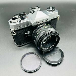 Fujica ST605 FUJINON 1:2.2 f=55㎜ FUJICA フジカ カメラ フィルムカメラ 中古品 光学機器 ブラックボディ シルバー 趣味 行楽 6693