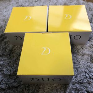 【送料無料】新品 3個セット DUO デュオ ザ クレンジングバーム クリア 90g クレンジング