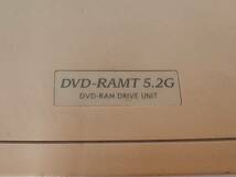 【中古一部動作確認品】BUFFALO　大容量リムーバブルドライブ　DVD-RAM T5.2G_画像5