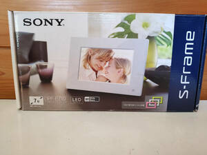 【中古動作確認美品】SONY　デジタルフォトフレーム　S-Frame　DPF-E710