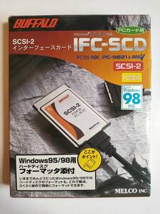 [Используемая операция Unonforceed] Интерфейсная карта Buffalo SCSI-2 для ПК карты IFC-SCD