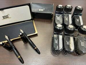 #5038 Mont Blanc モンブラン 万年筆 マイスターシュティック No.146 14K 中古品 / インク 使用済みあり 未使用あり 