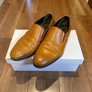 【美品】革靴 レザースリッポン ステファノ・ロッシ stefano rossi サイズ 25〜25.5cm 26〜26.5cm オールデン チャーチ トリッカーズ