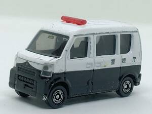 つ8★ トミカ ミニカー　スズキ　エブリィ　2009 パトカー　ミニパト　警視庁　S=1/57