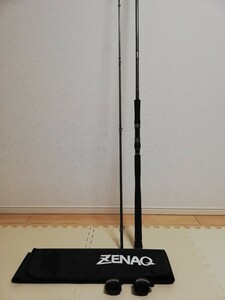 ゼナック デフィ バーン ブラックフィン DB-S116(KWSG) ZENAQ DEFI BAHN Blackfin 極美品 ヒラスズキ