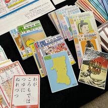 新学社　歴史人物　都道府県　百人一首　カードカルタ　英語カード　美品　たしかめワーク付き　冬休み学習　年末年始に_画像2