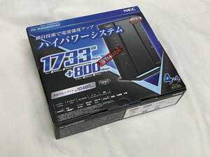  NECルーター 未使用・新品 PA-WG2600HS2