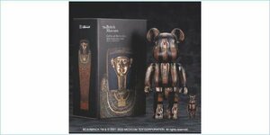 [DSE] (新品) 送料無料 BE＠RBRICK ベアブリック The British Museum 「Coffin of Hornedjitef」100% & 400%