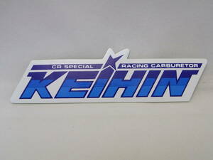 ★送料無料!★【KEIHIN ケイヒン】ステッカー 横:11.5cm★汎用 デカール シール キャブレター FCR