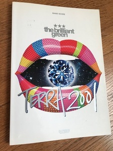 ★中古本　ブリリアントグリーン TERRA2001　（ バンドスコア　楽譜　）the brilliant green　