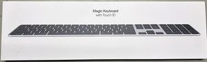 ★Appleシリコン搭載Macモデル用Touch ID搭載Magic Keyboard（テンキー付き）- 日本語（JIS）- ブラックキー(新品未開封品)★ 