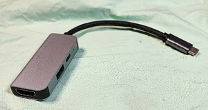 USB-C から HDMI 変換ケーブル　type-c DP Altモード mac