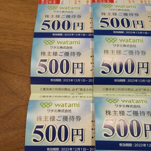 【匿名配送込】ワタミ二冊、 株主優待券8000円分お食事券の画像1