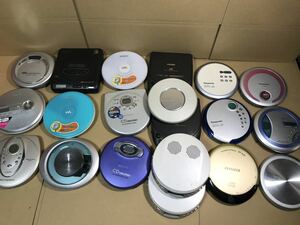 SONY ソニー Panasonic パナソニック KENWOOD ポータブルCDプレーヤー ウォークマン Discman D-NE241 D-11 SL-CT790 他 20台まとめて