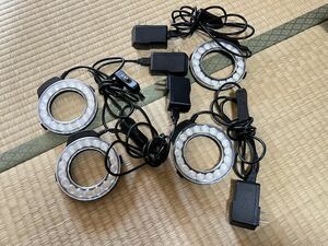 LEDリングライト 4個セット USB