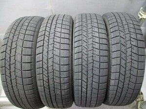 BN422　中古タイヤ スタッドレス 155/65R14 冬4本価格！DUNLOP WM03 2020年製 法人宛/営業所止め送料無料 N-BOX ラパン タント