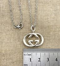 【即決/送料込み】GUCCI/グッチ インターロッキングG/GGロゴ ネックレス/ペンダント(チェーン60cm)_画像6