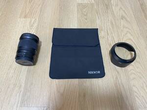 良品 動作確認済み ニコン Nikon NIKKOR Z 24-70mm F/4 S レンズ HB-85 純正フード付き + レンズプロテクター