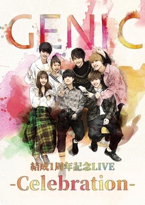 GENIC　結成1周年記念LIVE　Celebration　Blu-ray　新品　即決