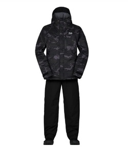  Daiwa * дождь Max winter костюм DW-3523( черный утка )3XL