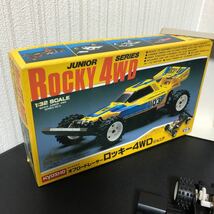 オフロードレーサー ロッキー4WDジュニア ミニ四駆 1/32 マルイ 当時物 日本製 ジャンク KYOSHO 京商_画像8