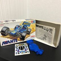 アバンテJr. 1/32 ミニ四駆 上ボディー&シールのみ 1988年 当時物 タミヤ TAMIYA_画像1