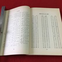 S7h-164 一般常識対策 就職試験の要点と問題 6 難読文字 部首と代表的漢字 名数 物の数え方 発行年月日記載なし_画像6