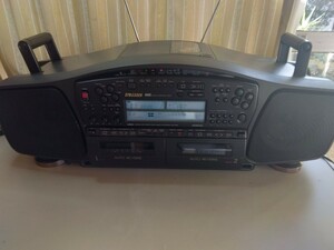 ♪アイワ AIWA CSD-XR90 コンパクトディスクステレオ ラジオ カセットレコーダー　電源 OK 他未確認　ジャンク