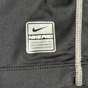 NIKE ナイキ スポーツウェア トレーニングウェア 半袖Tシャツ コンプレッションタイプ Lサイズ 黒色 ブラック DRI-FITの画像5