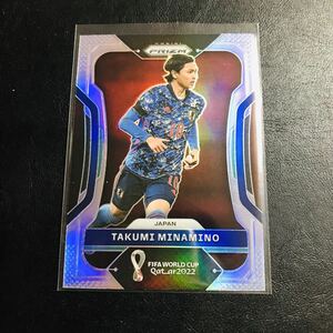 南野拓実 / 2022 PANINI PRIZM WORLD CUP SOCCER Silver パラレルカード ASモナコ リバプール 日本代表