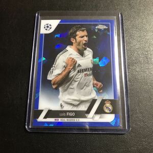 (SP) Luis Figo / 2022-23 Topps Chrome Sapphire UEFA Club Competitions Image Variations カード レア！ フィーゴ レアルマドリード