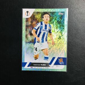 久保建英 / 2022-23 Topps Jade Edition UEFA Club Competitions カード ソシエダ FC東京 日本代表