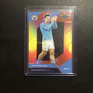 (25枚限定！) Jack Grealish / 2022-23 DAKA Manchester City / Holocene Orange 01/25 First Number カード グリーリッシュ マンC シティ