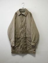 80's USA製 L.L.BEAN STORM COAT L エルエルビーン ビンテージ ストーム コート ダウン ジャケット コーチ モンスターパーカー 70s 90s_画像1