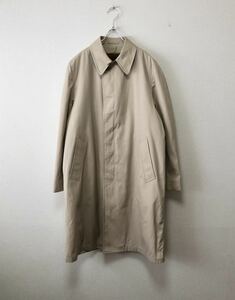 80's ENGLAND製 LONDON FOG 英国製 ロンドンフォグ ビンテージ バルマカーン ステンカラー コート バーバリー ノバチェック 90s 70s 一枚袖