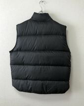 90's 黒 L.L.BEAN VINTAGE DOWN VEST L エルエルビーン ビンテージ リバーシブル ダウン ベスト ジャケット ブラック カーキ コーチ 80s_画像5