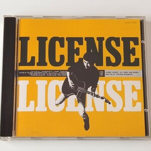 【旧規格/87年盤】長渕剛/ライセンス LICENSE(CA32-1500)ろくなもんじゃねえ/泣いてチンピラ/TSUYOSHI NAGABUCHI/親子ジグザグ