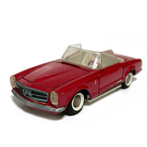 TEKNO DENMARK(テクノデンマーク) Mercedes Benz　メルセデスベンツ 230SL　/ミニカー/当時物/ジャンク/レッド/赤/928