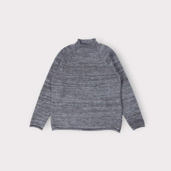 scair【SPACE DYED ROLL NECK SWEATER】