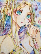 同人手描きイラスト*FF6 セリス(A6)_画像1