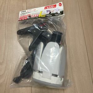 ◯全国送料無料　LUNA6300 　LED-L60W-ST 　 矢田電気 　LED電球付クリップランプ 展開式5枚羽根 　屋内用◯ ルナ6300