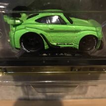 ポルシェ 993 911 RWB マッスルマシーンズ MUSCLE MACHINES 1/64 RAUH-Welt グリーン_画像3