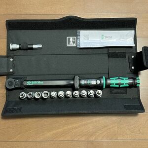 未使用品 Wera ヴェラ クリックトルク C3 トルクレンチ セット 1/2インチ 40-200Nm