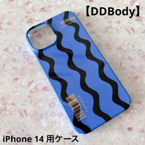 【DDBody】iPhone 14 用ケース ブルー オシャレ