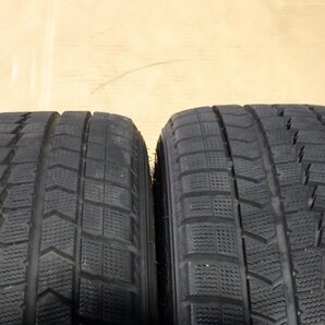 クラウン AZSH21 純正 アルミ 4本 メッキ 18-8J 114.3-5H スタッドレス 225/45R18 ダンロップ WM02 2019年 【個人宅直配不可】の画像9