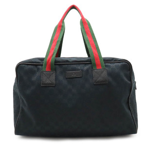 GUCCI Gucci GG canvas Sherry line Boston bag shoulder bag travel bag travel bag leather 