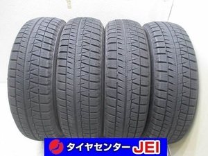 165-65R14 9分山 ブリヂストン アイスパートナー2 2022年製 中古スタッドレスタイヤ【4本】送料無料(S14-6861）