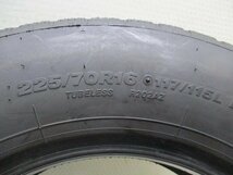 225-70R16 117/115L LT 9.5-9分山 ブリヂストン R202 2023年製 中古タイヤ【2本】送料無料(M16-5707）_画像5