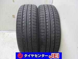 195-60R15 8.5分山 ヨコハマ ブルーアースES32 2021年製 中古タイヤ【2本】送料無料(M15-5759）